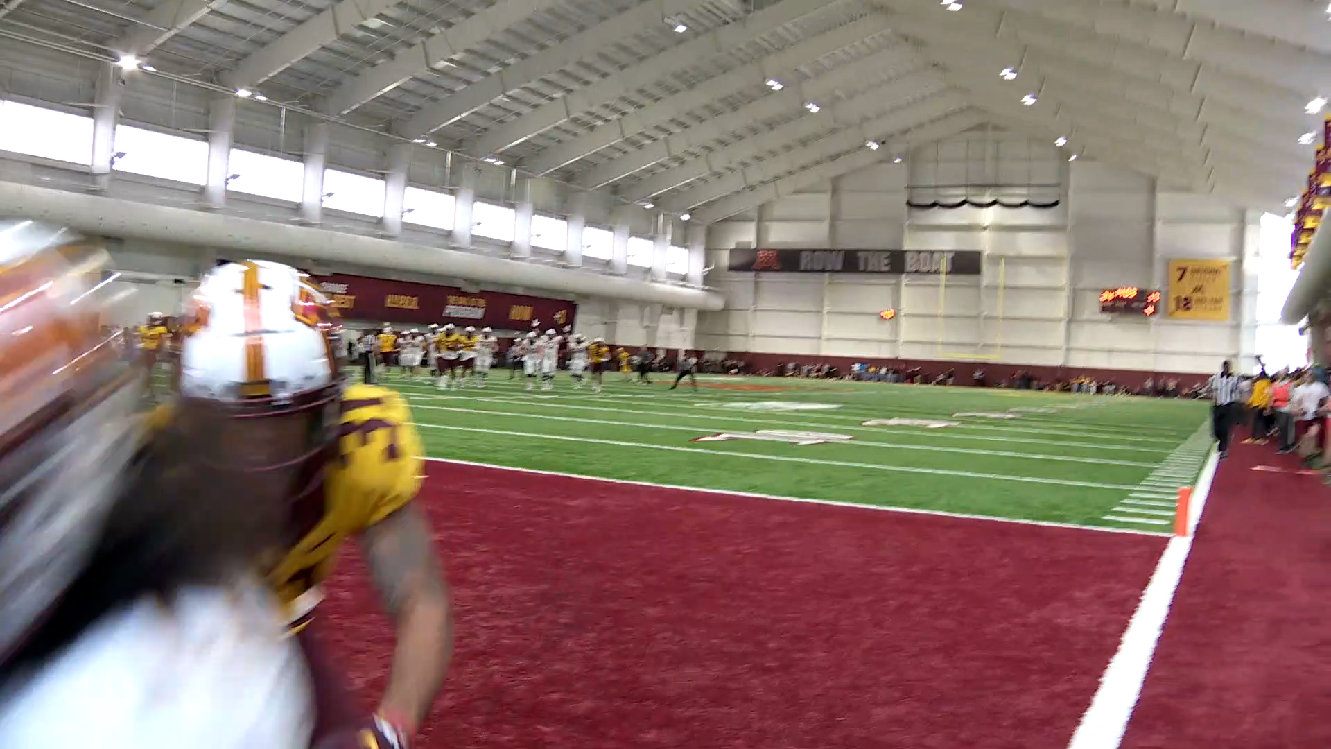 Fox 9 photojournalist takes a hit while covering Gophers football
