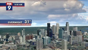 Cloud Friday leads into flurries Saturday