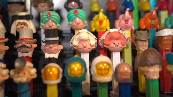 Pez Heads: Next-level Pez dispenser collectors