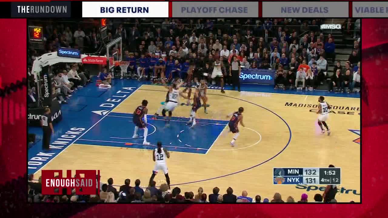 Will Kat Be Back For Playoffs