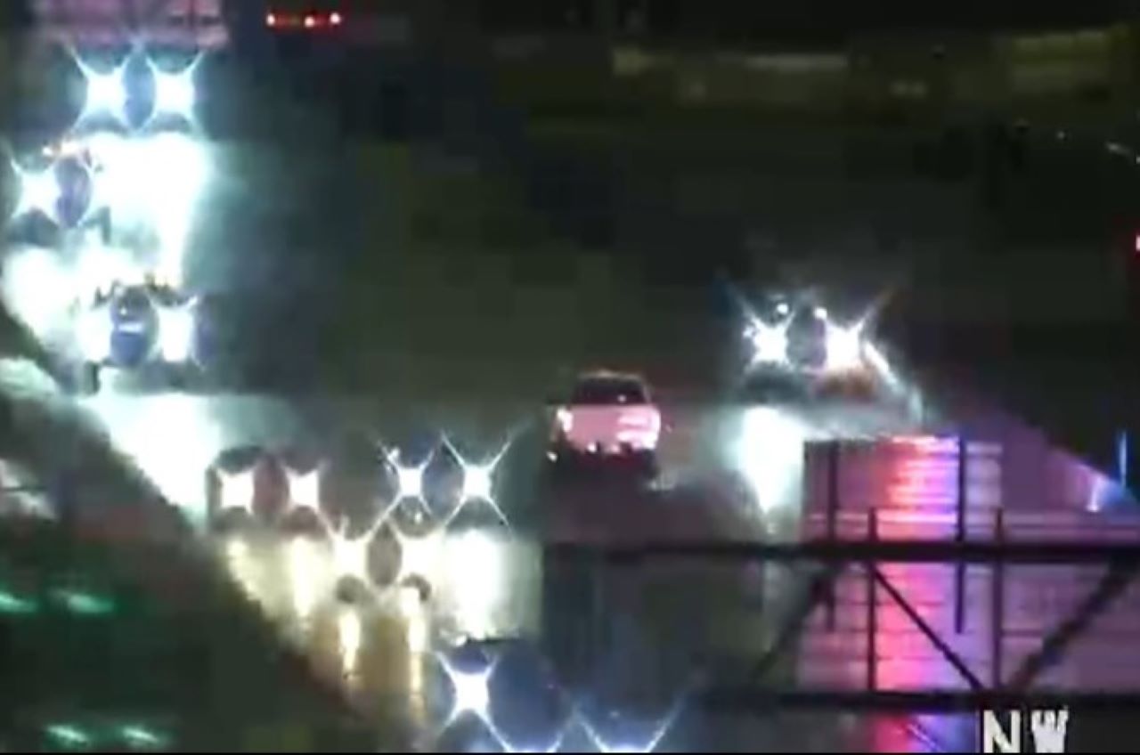 Ramsey County deputies pursue suspect in stolen truck: RAW