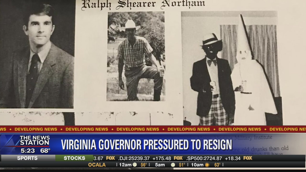 Virginia governor pressured to resign