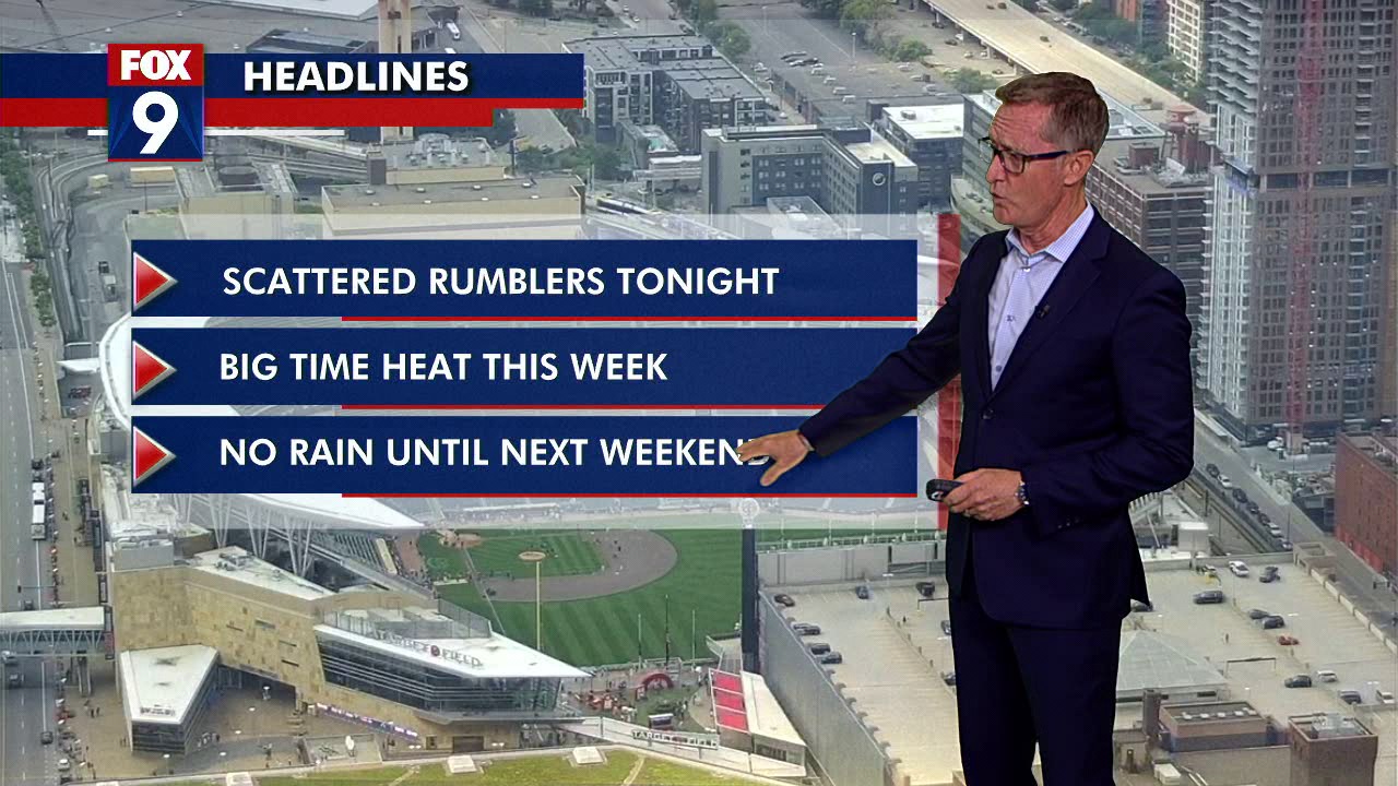 Minnesota weather: Temps heat up for week ahead