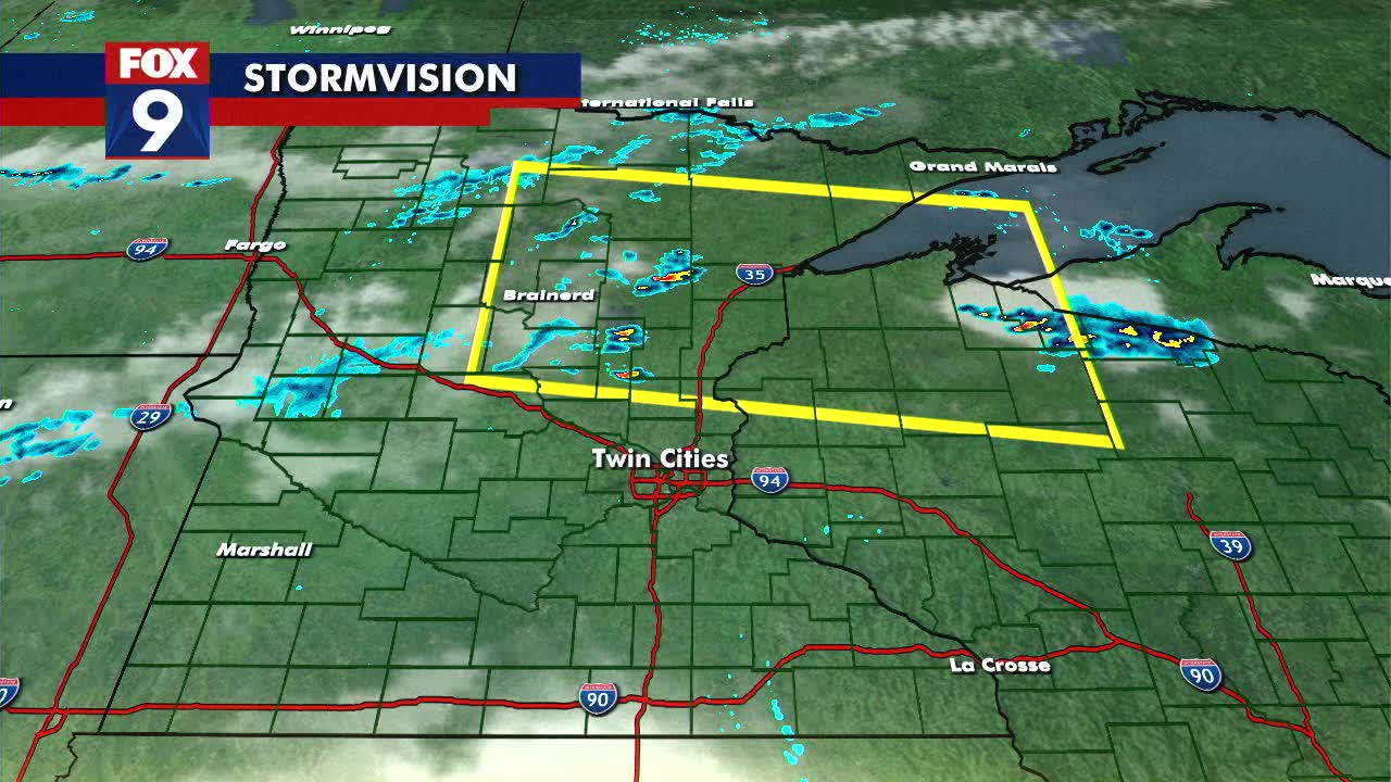 Severe thunderstorm watch issued in Minnesota