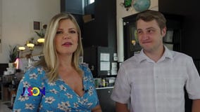 Kendall tries her hand at being a barista