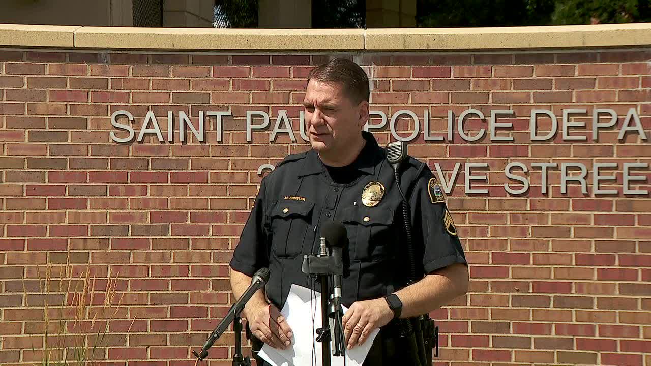 St. Paul PD on Highland Park stabbing [RAW]