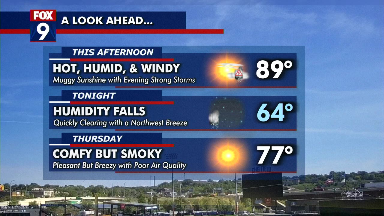 MN weather: Strong storms possible Wednesday evening