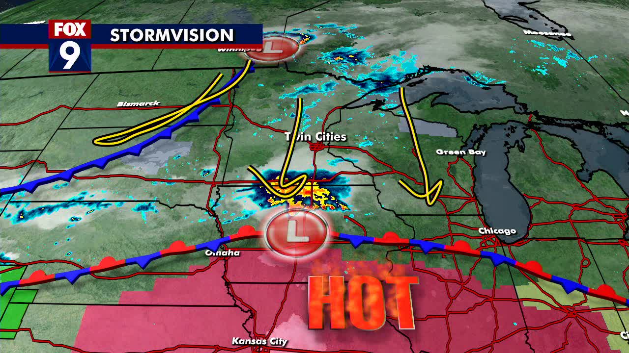 MN weather: Storms possible, highs in the 80s
