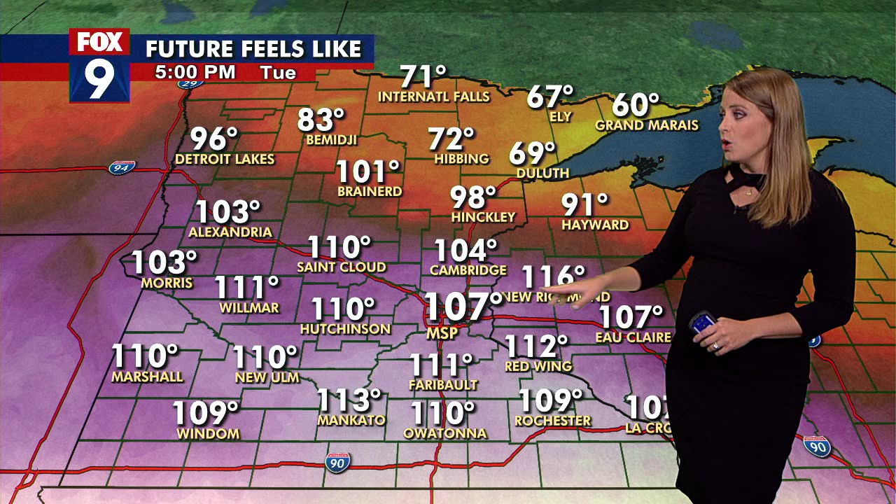 Minnesota weather: It gets hot