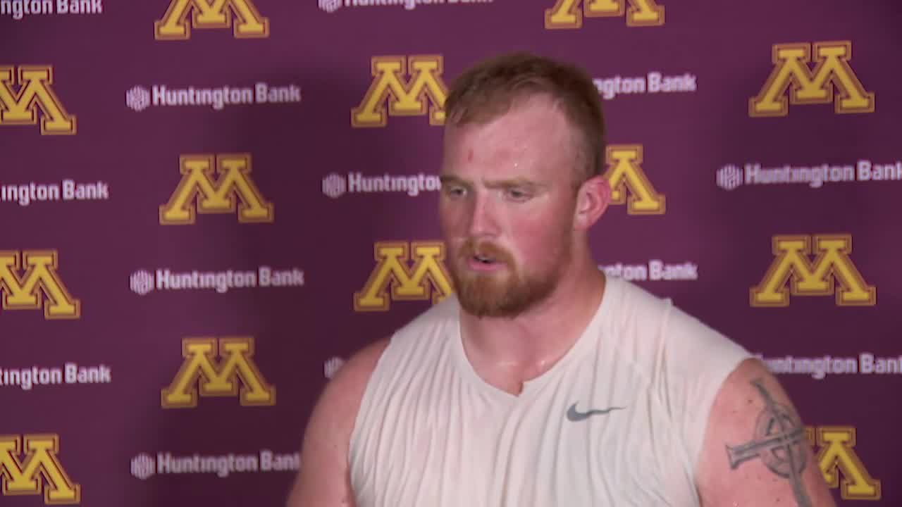 Gophers football players talk Big Ten expansion
