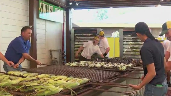 MN State Fair's Corn Roast Stand: Behind the scenes