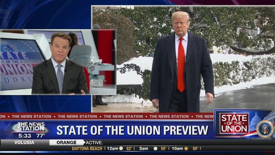President Trump prepares for State of the Union