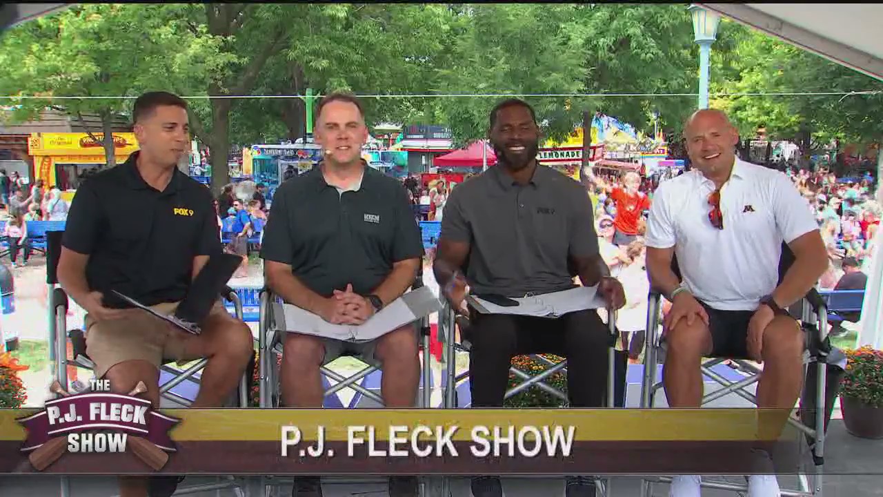 P.J. Fleck Show at the Minnesota State Fair
