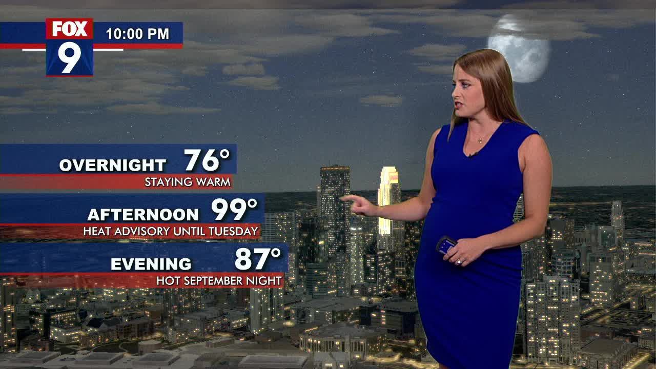 Saturday forecast: Heat advisory for Twin Cities