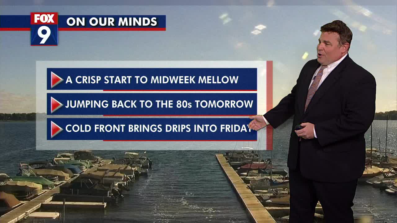 MN weather: Ample sunshine on Wednesday