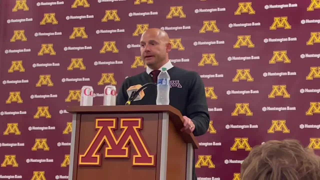 Gophers react after 25-6 win over Eastern Michigan