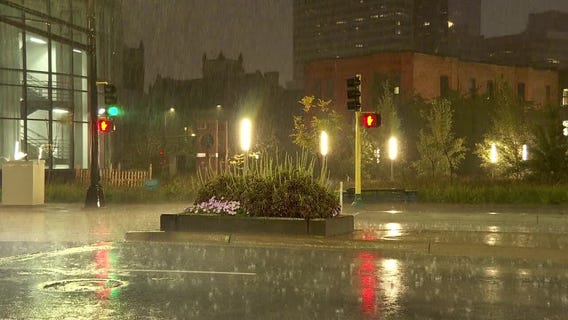 Heavy rain in Twin Cities