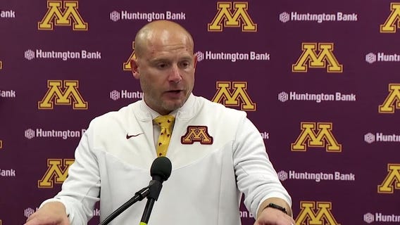Gophers coach PJ Fleck reacts after loss at Northwestern