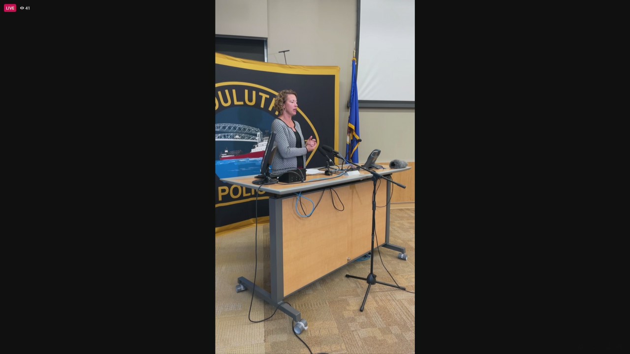 Duluth officials on flooding [RAW]