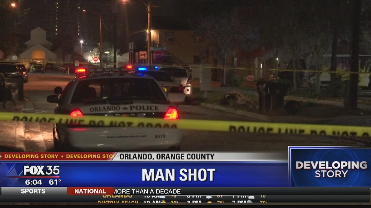Man shot in Orlando | FOX 35 Orlando