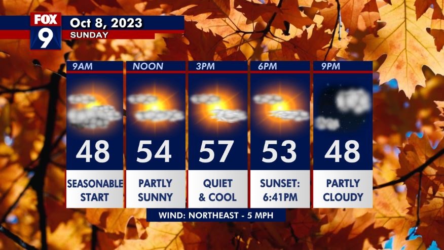 MN Weather: A quiet and calm Sunday | FOX 9 Minneapolis-St. Paul