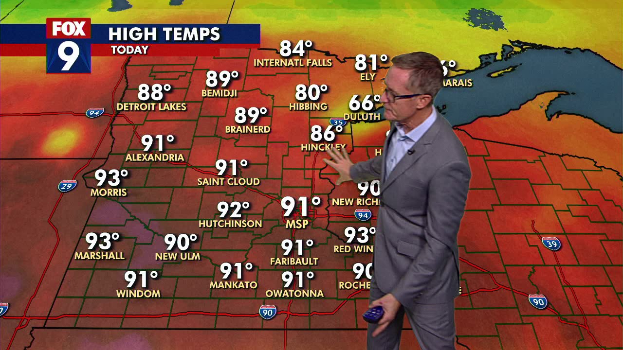 Minnesota weather: The heat broke records