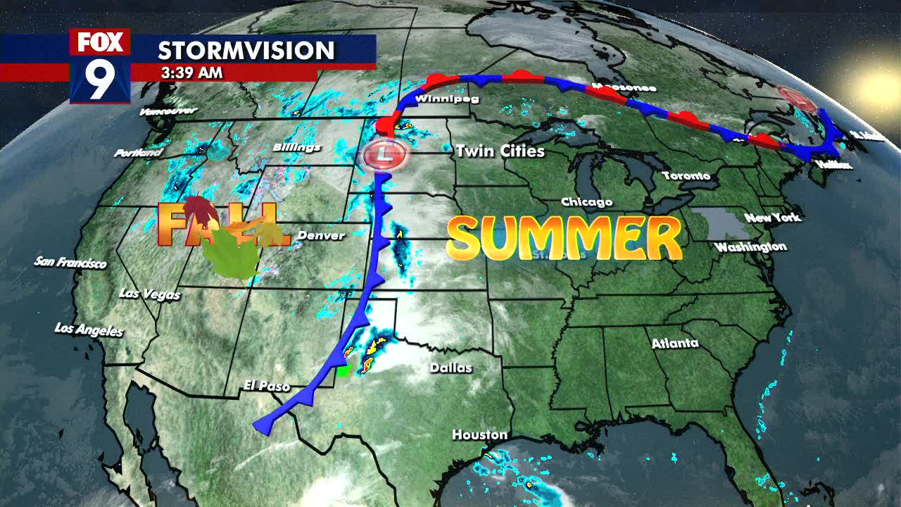 Tuesday's Forecast: One more day of summer