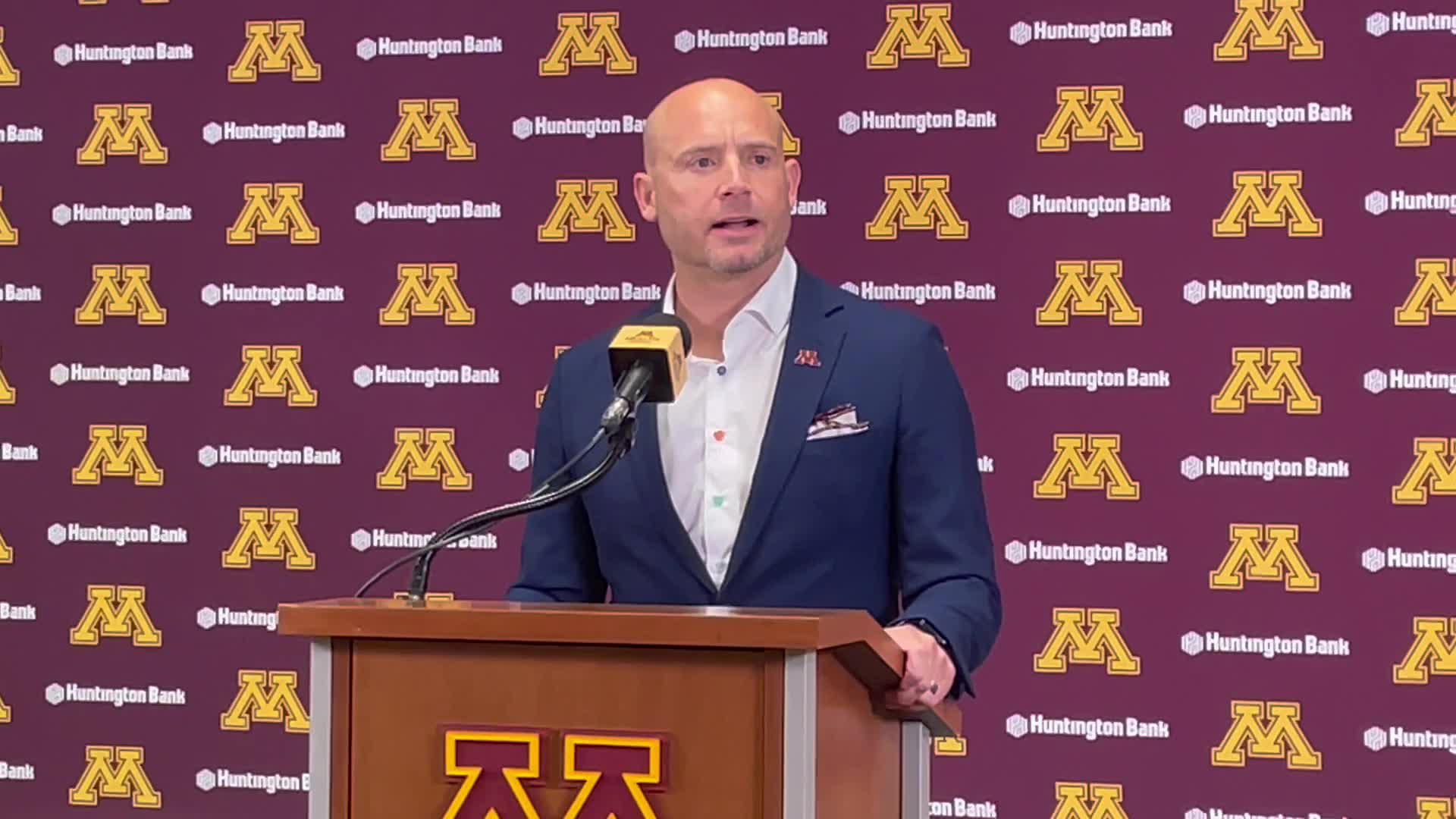 Gophers coach P.J. Fleck talks 0-6 mark vs Iowa