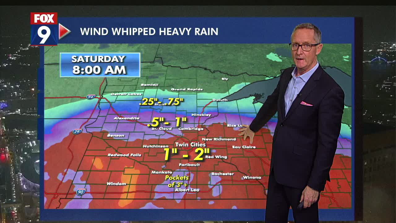 MN weather: Heavy rain to start the weekend