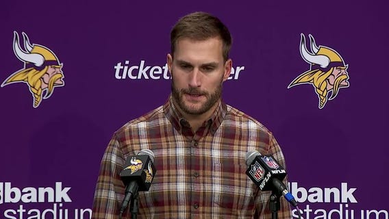 Vikings QB Kirk Cousins reacts after loss to Chiefs