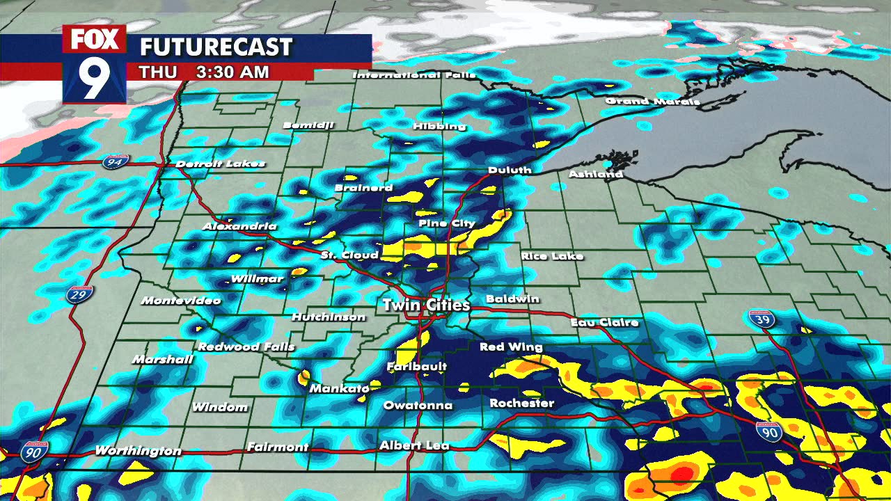 Minnesota weather: Stormy Tuesday