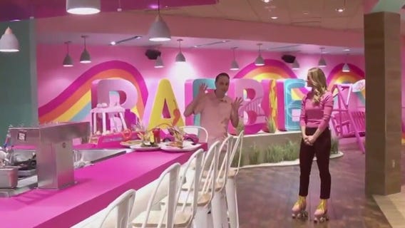 California Dreamin? at the new Malibu Barbie Cafe