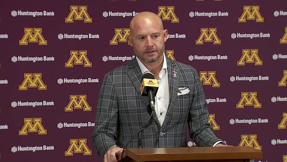 Gophers coach P.J. Fleck talks Iowa win, Michigan State
