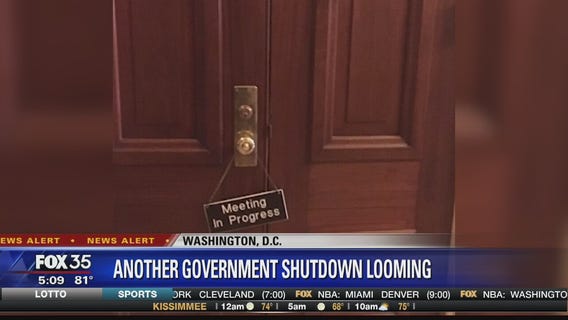 Another government shutdown looming