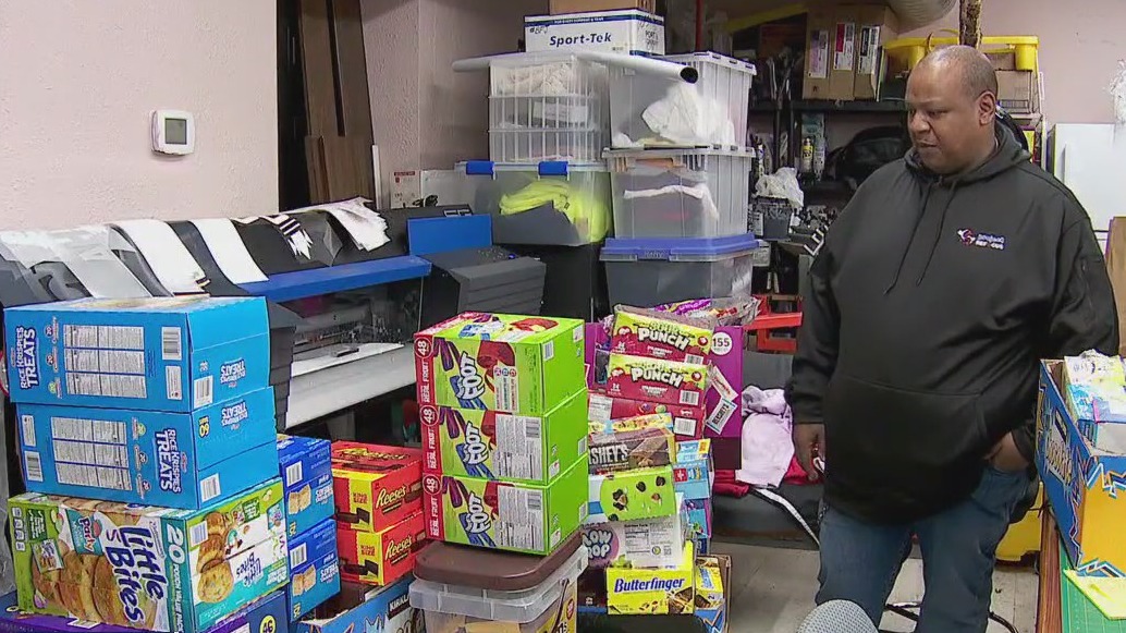 Halloween block party in North Minneapolis
