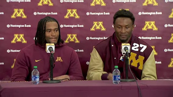 Nubin brothers react after Gophers victory