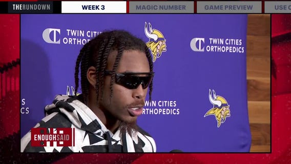 Enough Said: Vikings must-win, Twins' injuries and we're number one (and two)