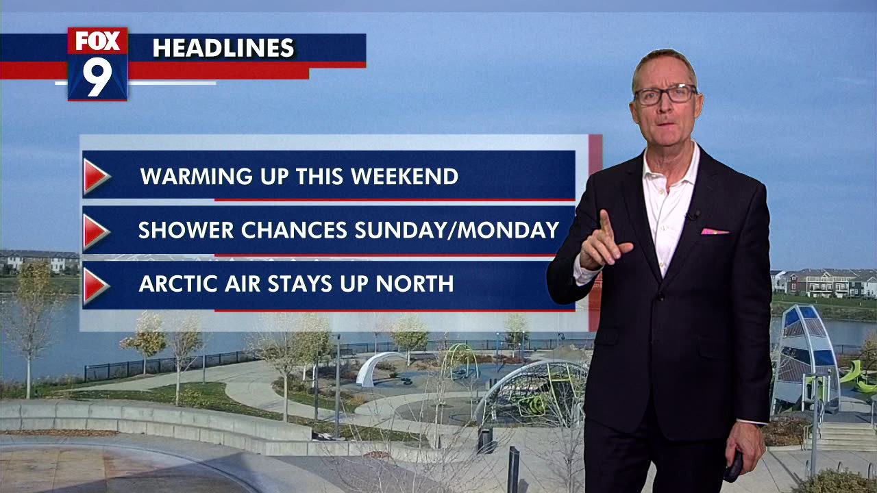 Minnesota weather: Weekend warmup