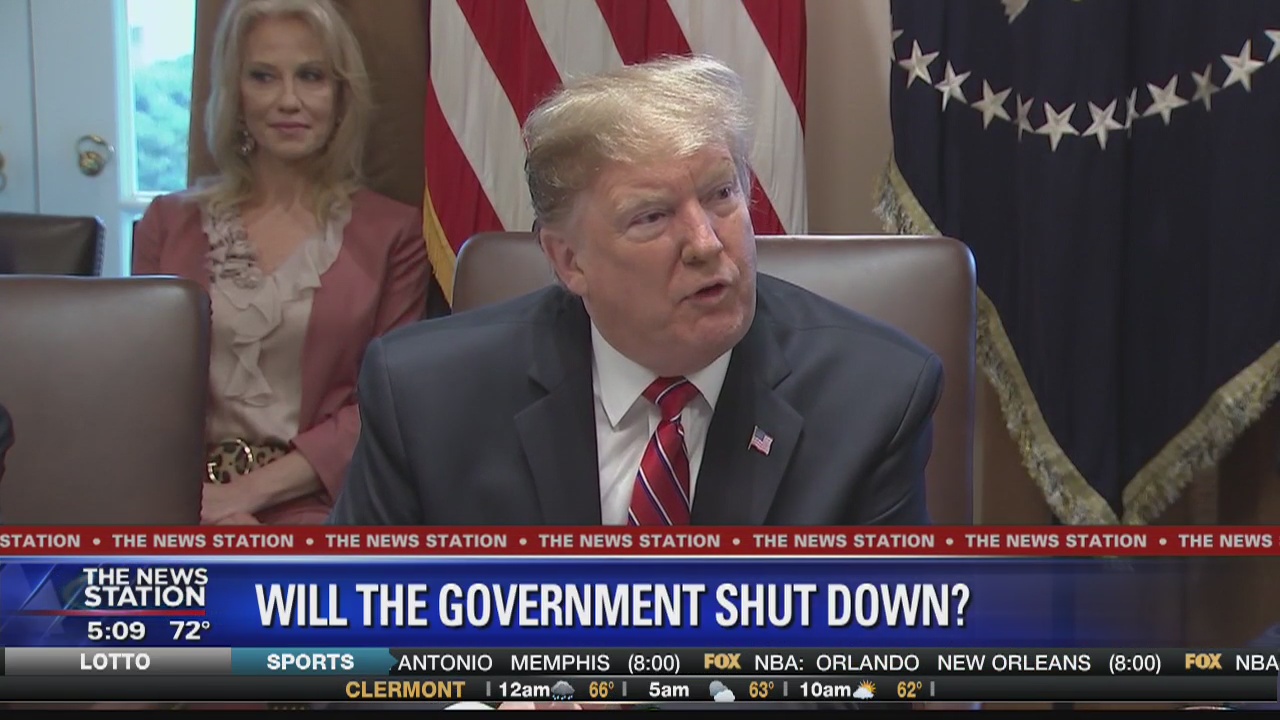 Trump may hold decision in second shutdown