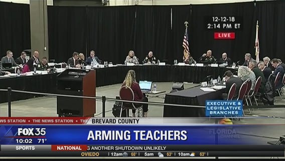Arming teachers once again debated in Tallahassee