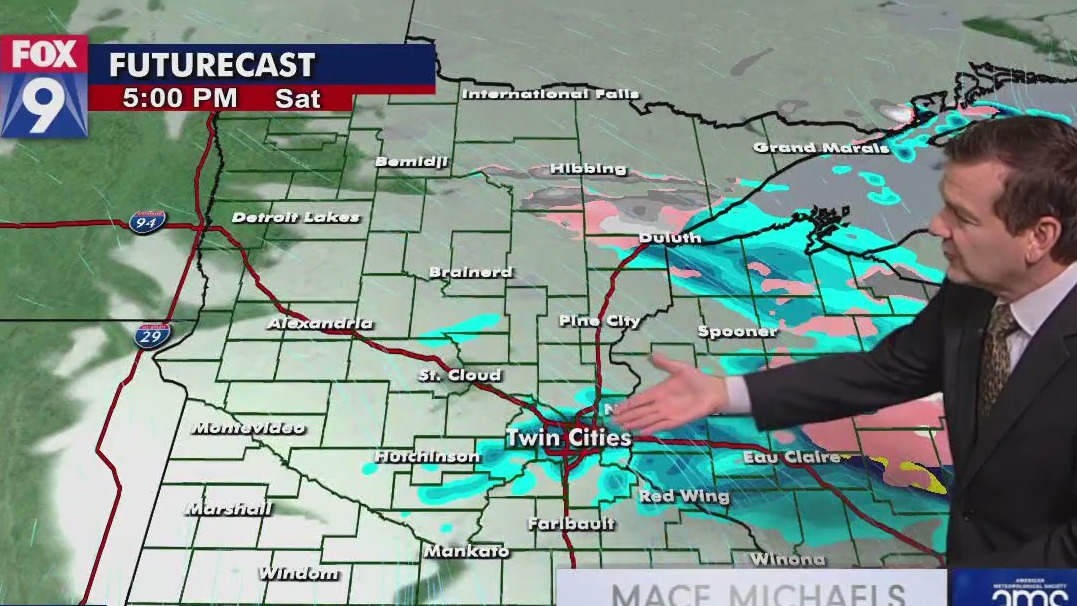 MN weather: Light flakes possible Saturday