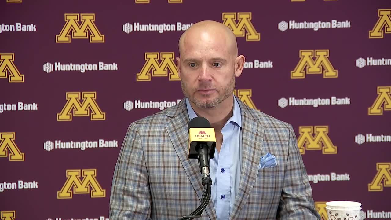 Gophers Fleck talks Ohio State after Purdue loss