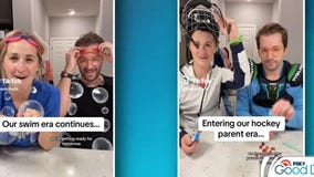 Momchats and Dadchats TikTok duo from MN