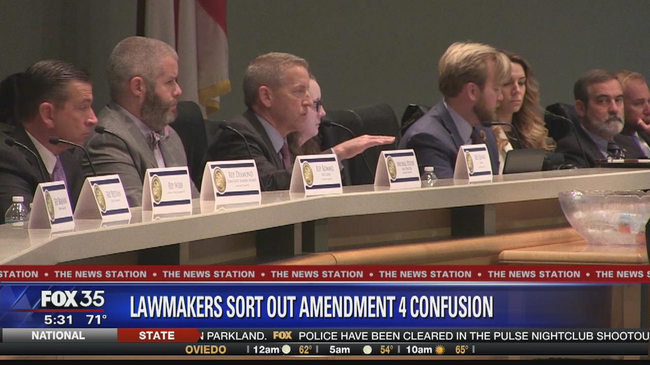 Lawmakers sorting our restoration of felon voting rights