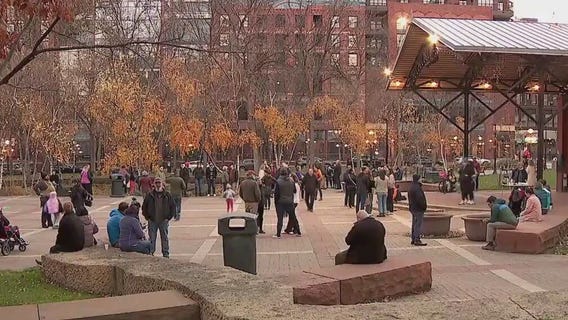 Unusually warm weather in November