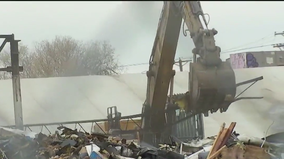 Minneapolis Kmart demolition begins