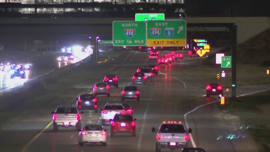 Minnesotans hit road for holiday travel