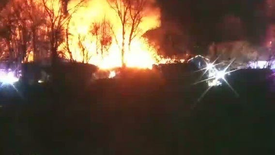 House fire in South St. Paul [RAW]