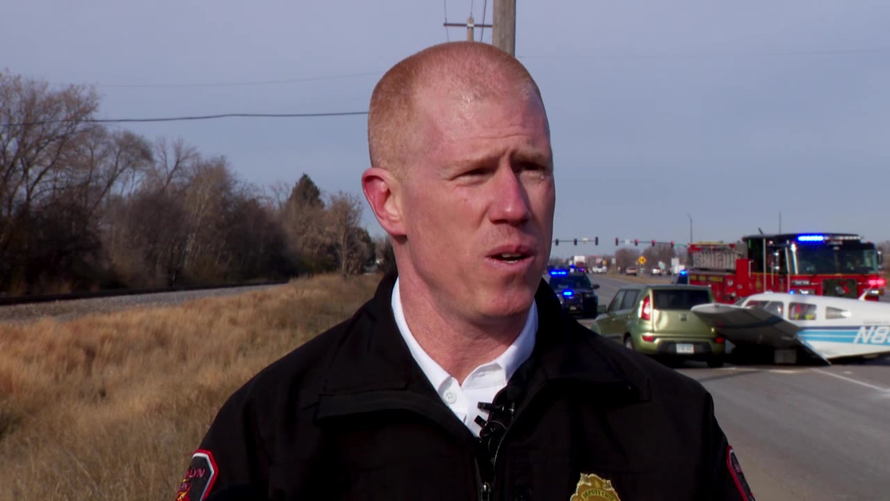 Plane lands on Brooklyn Park highway: RAW presser