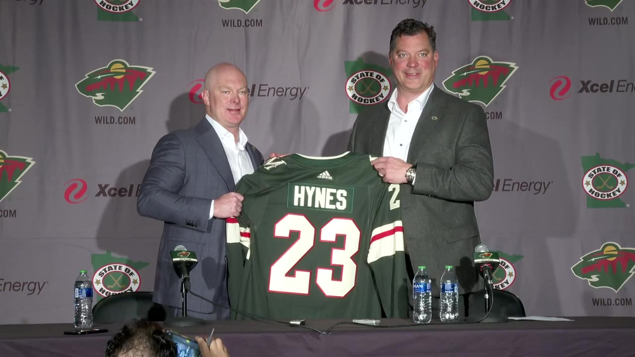 MN Wild introduce John Hynes as new coach [RAW] | FOX 9 Minneapolis-St ...
